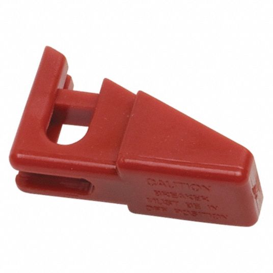 BRADY Single Pole Breaker Lockout, 120/277, Clamp-On Lockout Type ...