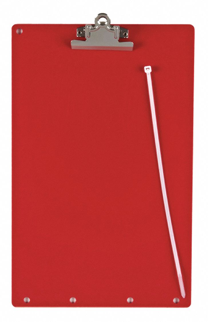 5TB26 - Lockout Clipboard Red