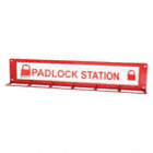 PADLOCK STATION, NO PADLOCKS/UNFILLED, WALL MOUNT, HOLD 24 LOCKS