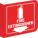 SIGN L STYLE FIRE EXTINGUISHER 8X8