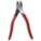 HIGH LEVERAGE DIAGONAL CUTTING PLIER, FLUSH, ANGLED, ⅞ IN JAW L, ⅞ IN JAW W, 8 IN OVERALL L