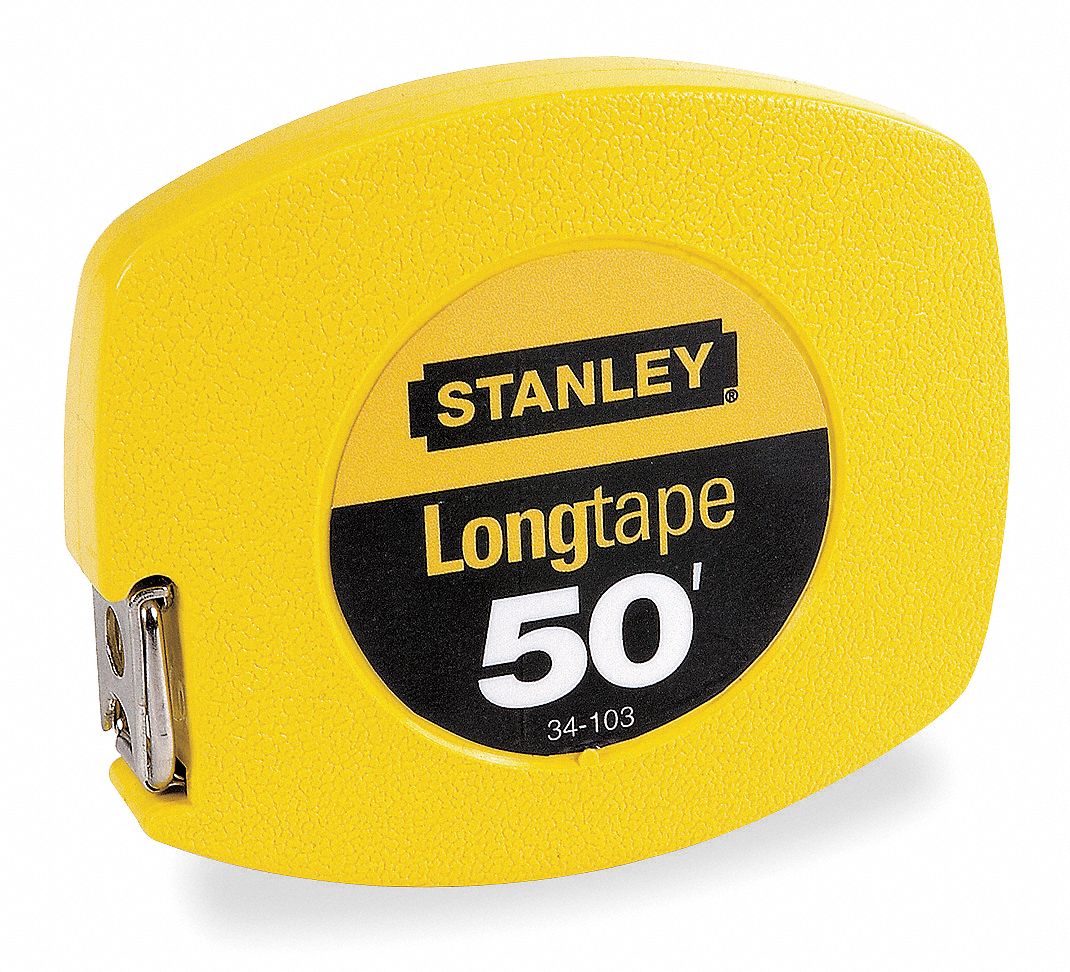 50 foot steel tape measure