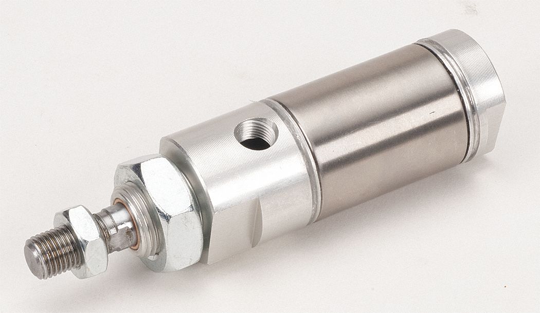 SPEEDAIRE 1 1/16 in Air Cylinder Bore Dia. with 2 in Stroke Stainless Steel , Nose Mounted Air