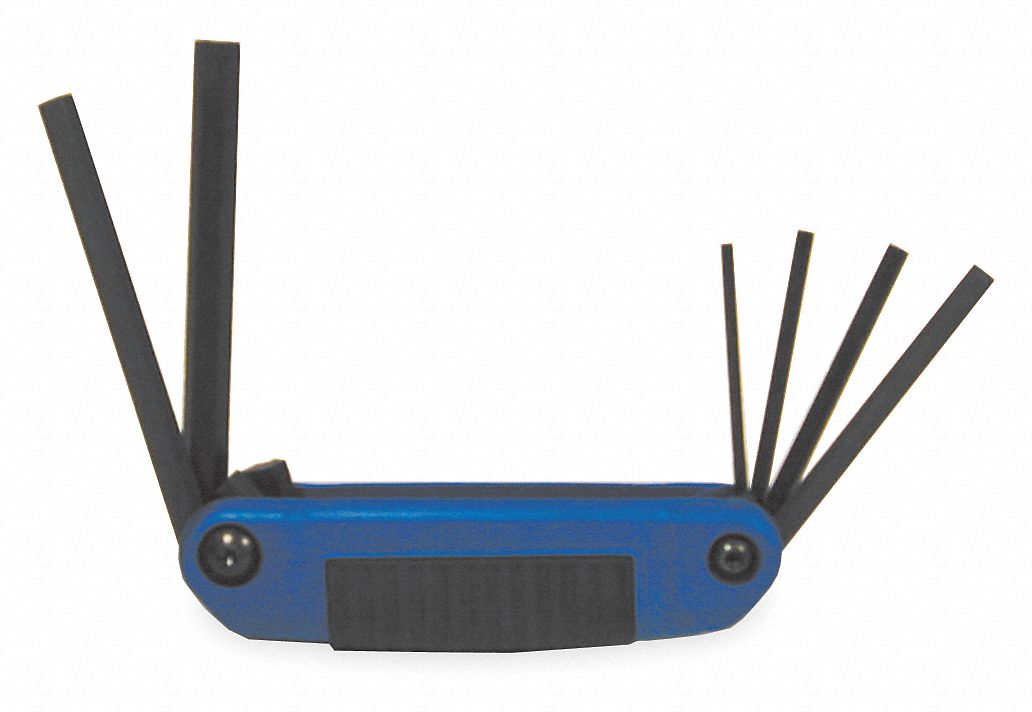 PROTO Hex Key Set Folding, Metric, Long, 1 Pieces, 10 mm/3 mm/4 mm/5