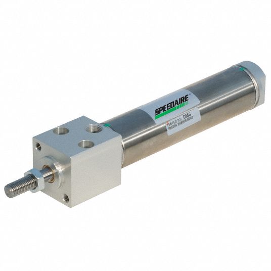 SPEEDAIRE 1 1/2 in Air Cylinder Bore Dia. with 1 in Stroke Stainless