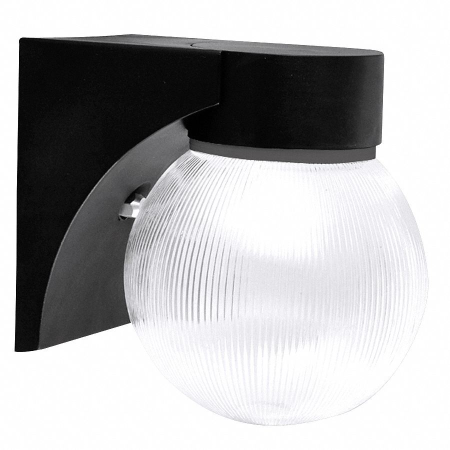 TECNOLITE Luminar.p/Exterior,Fluores.,20W,L.Globo Luminarias para
