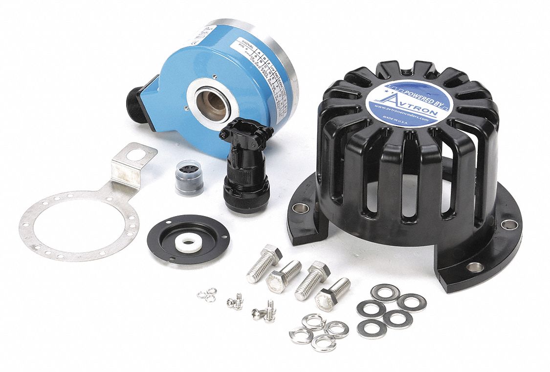 Encoder Kit: 1024 nsec, 5 to 26V DC, 120 mA Max Current, IP65, Hollow Shaft