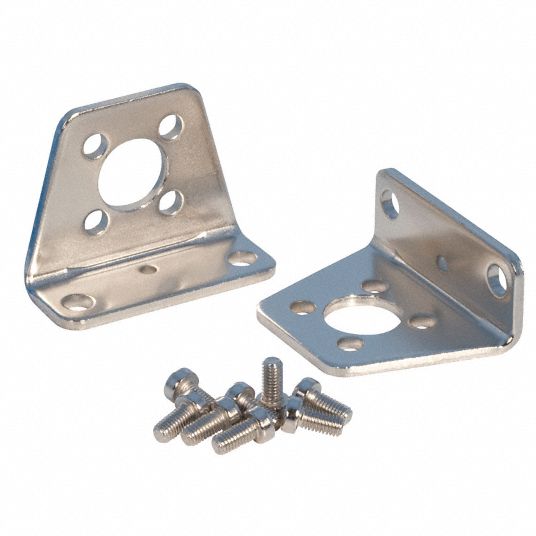 SPEEDAIRE Anodized Aluminum Foot Bracket 5TJR5NCGL025 Grainger