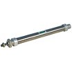 Double Acting Stainless Steel  ISO Round Air Cylinder, Double End Mount image