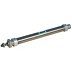 Double Acting Stainless Steel  ISO Round Air Cylinder, Double End Mount