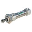 Double Acting Stainless Steel  ISO Round Air Cylinder, Nose Mount image