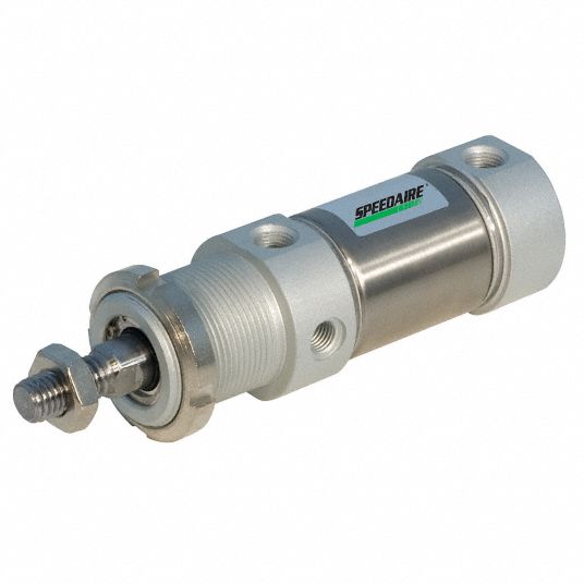 SPEEDAIRE Air Cylinder 32 mm Air Cylinder Bore Dia., 125 mm Stroke, 1/8 in G Port Size, ISO