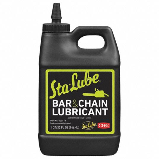 CRC Chainsaw Lubricant, Jug, Petroleum Distillates, No Additives, Not