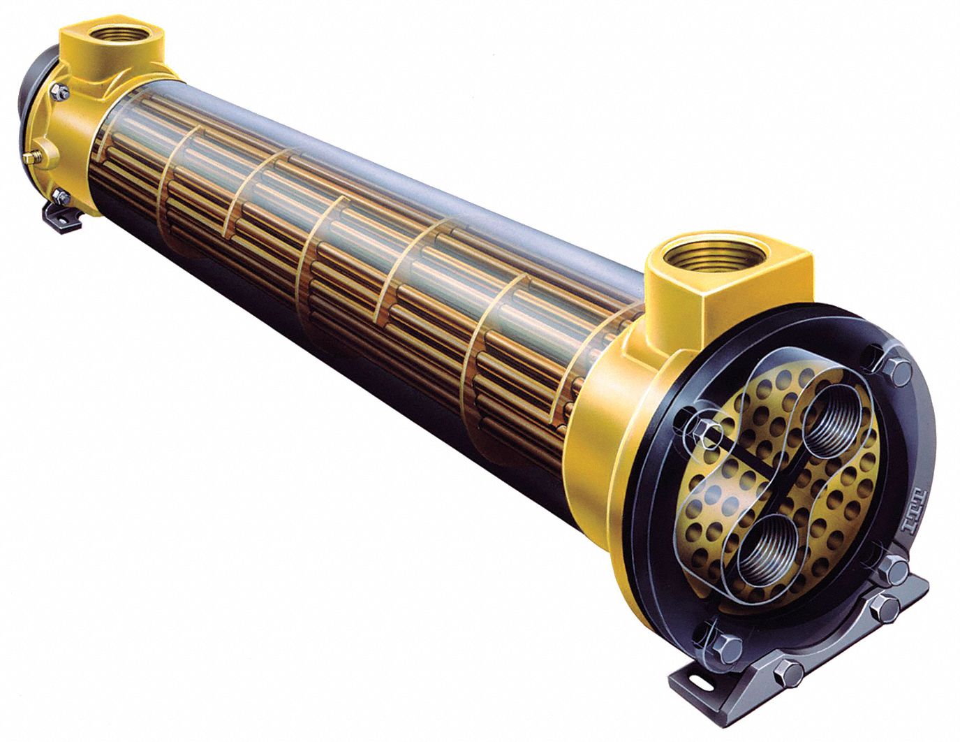 STANDARD XCHANGE Intercambiador Calor,300psig,300F - Intercambiadores de  Calor de Carcasa y Tubos - 5TNV3