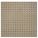 PEGBOARD PANEL, SQUARE, 9/32 IN PEG HOLE SIZE, 24 IN X 24 IN X ½ IN, STEEL, TAN
