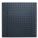 PEGBOARD PANEL, SQUARE, ⅜ IN PEG HOLE SIZE, 24 IN X 24 IN X ½ IN, STEEL, GREY