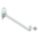 SINGLE ROD PEGBOARD HOOK, ¼ IN PEG HOLE, FOR 1 IN PEGBOARD HOLE SPACING, 10 PK