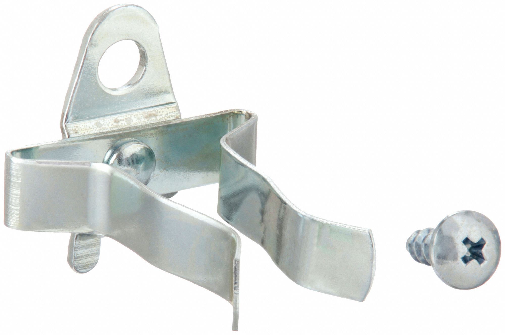 EXTENDED SPRING CLIP, 9/32 IN PEG HOLE, FOR 1 IN PEGBOARD HOLE SPACING, 10 PK