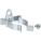 SPRAY CAN HOLDER, 9/32 IN PEG HOLE, FOR 1 IN PEGBOARD HOLE SPACING, SCREW-IN, 5 PK
