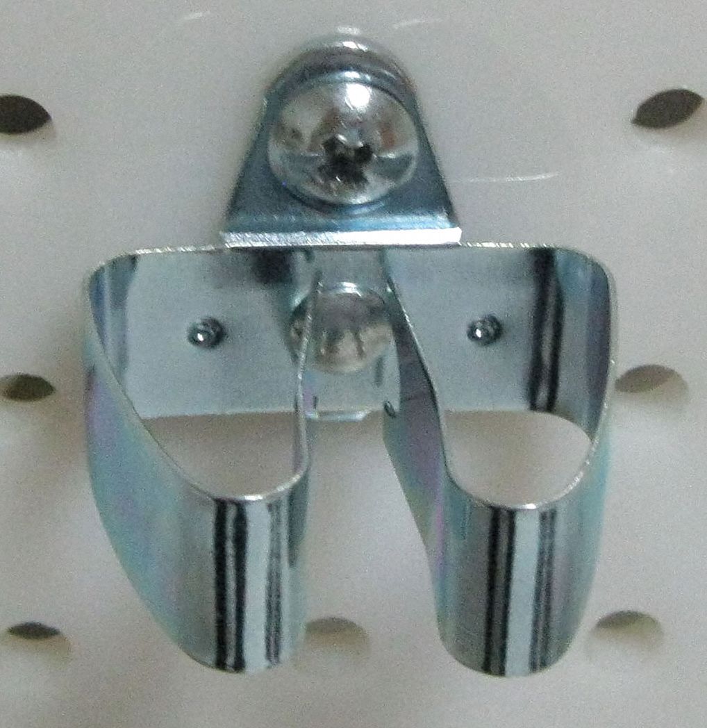 GRAINGER APPROVED Steel Standard Spring Clip, Screw In Mounting Type