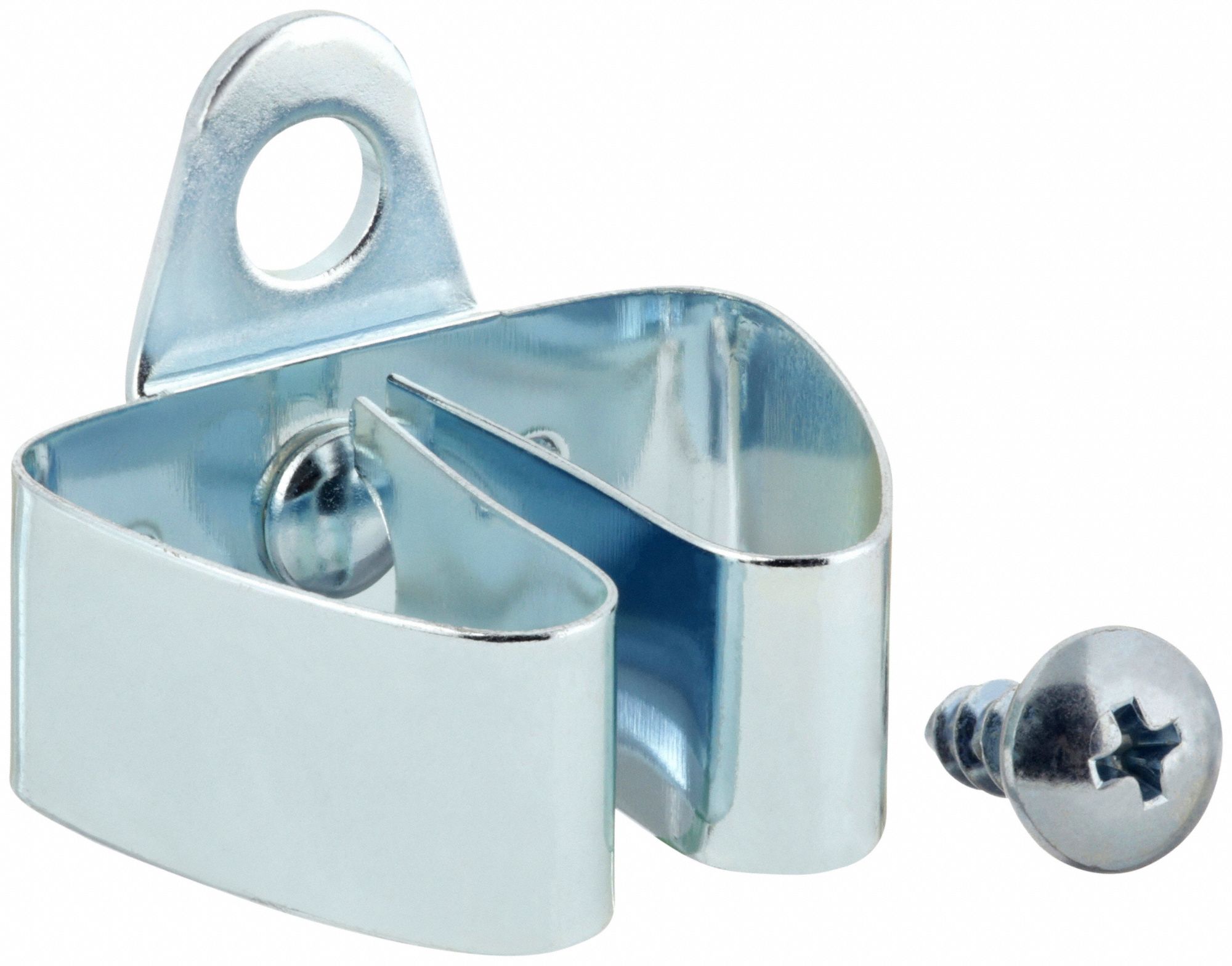 STANDARD SPRING CLIP, 9/32 IN PEG HOLE, FOR 1 IN PEGBOARD HOLE SPACING, 10 PK