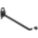 SINGLE ROD PEGBOARD HOOK, ¼ IN PEG HOLE, FOR 1 IN PEGBOARD HOLE SPACING, 10 PK