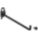 SINGLE ROD PEGBOARD HOOK, ¼ IN PEG HOLE, FOR 1 IN PEGBOARD HOLE SPACING, 10 PK
