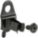 EXTENDED SPRING CLIP, ¼ IN PEG HOLE, FOR 1 IN PEGBOARD HOLE SPACING, BLACK, 10 PK