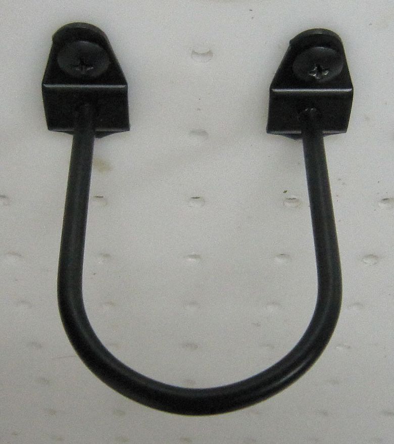GRAINGER APPROVED UShaped Pegboard Hook 1/4 in Peg Hole, For 1 in