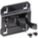 EXTENDED SPRING CLIP, 2½ IN X 2¼ IN, SCREW-IN, SURFACE, BLACK, 5 PK