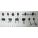 PEGBOARD HOOK ASSORTMENT KIT, 46 HOOKS, SCREW-IN, SURFACE, BLACK