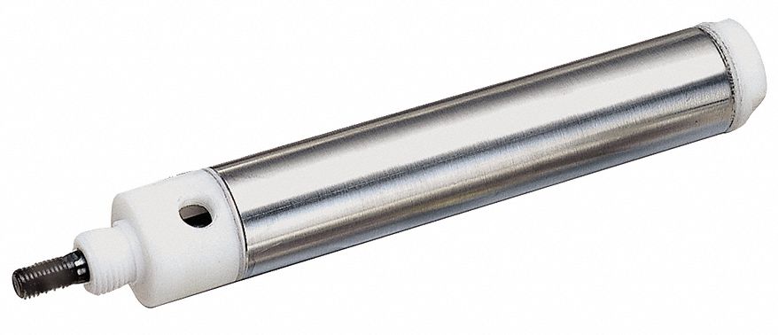 Air Cylinder: 1 1/2 in Bore, 4 in Stroke, Non-Repairable, Stainless Steel, Magnetic Piston