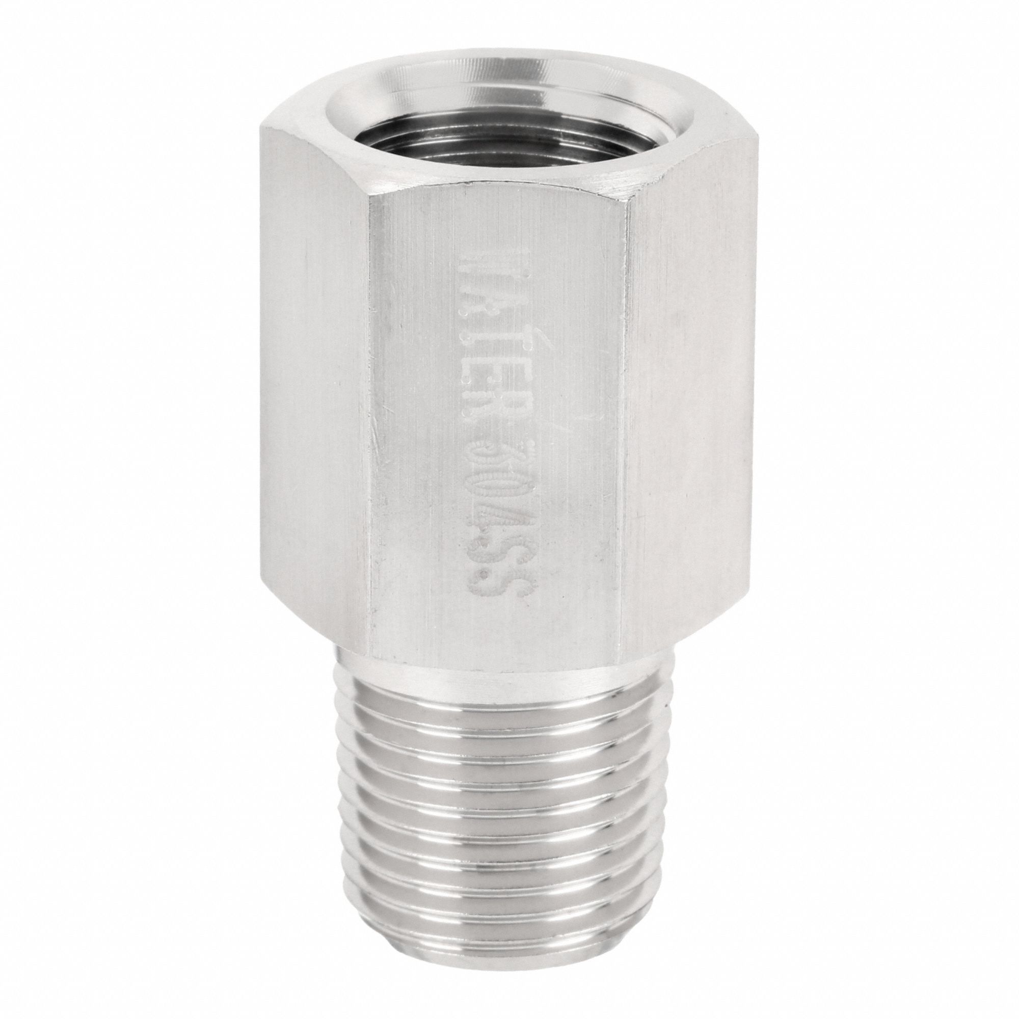 PRESSURE GAUGE SNUBBER, STAINLESS STEEL, FILTER, 1/2