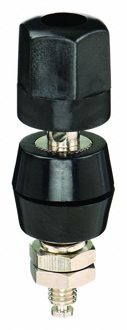 BINDING POST,33VAC/70VDC,BLACK