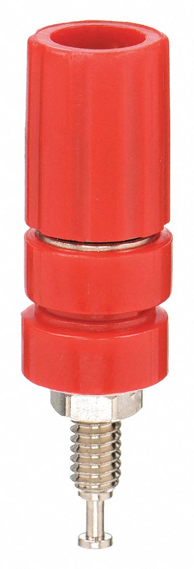 BINDING POST,33VAC/70VDC,RED