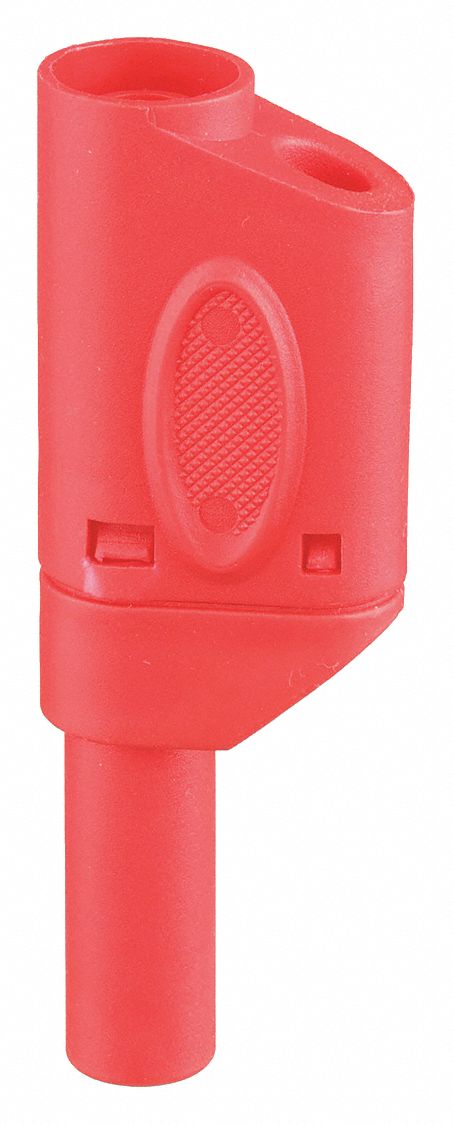 BANANA PLUG,1000VAC,RED