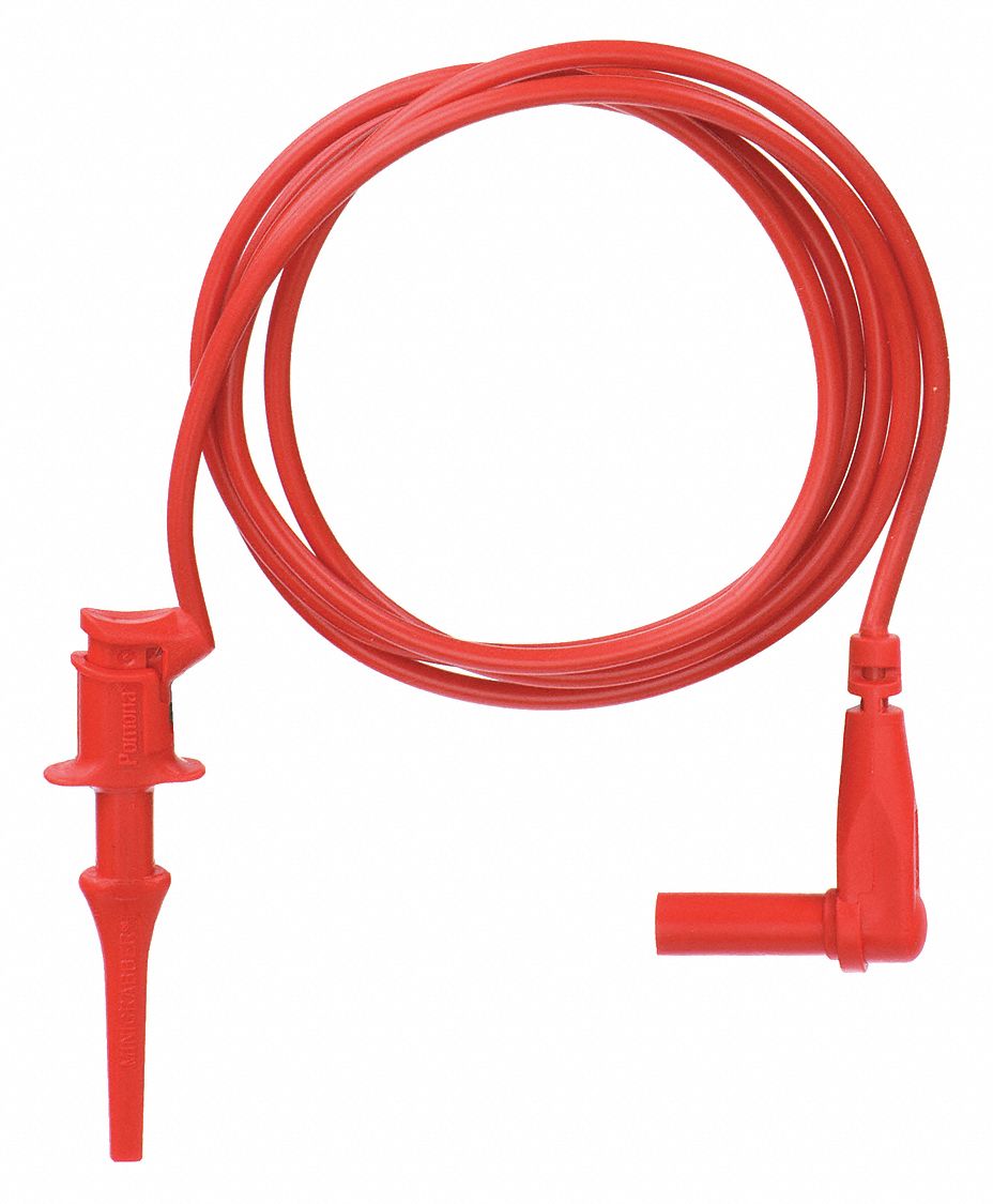 TEST LEAD STACKABLE BANANA PLUG RED