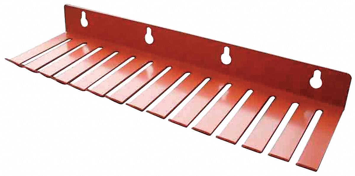 GRAINGER APPROVED Test Lead Holder Orange, 11 in Lg, 3.5 in Wd, 1.25