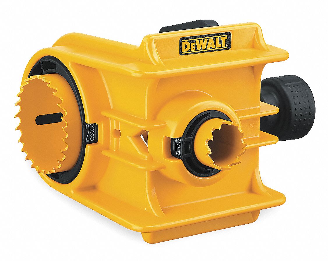 DEWALT, 5 Pieces, 1 in to 2 1/8 in Saw Size Range, Hole Saw Kit