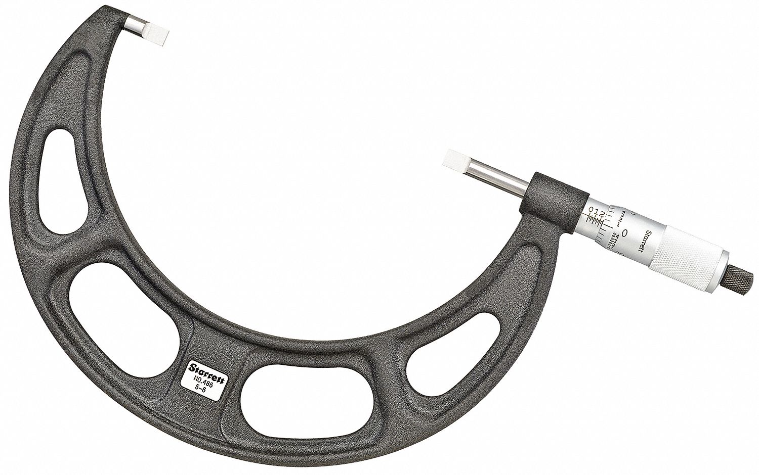 DIGITAL BLADE MICROMETER, MECHANICAL, 5 IN TO 6 IN RANGE