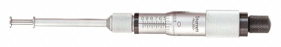 DIGITAL GROOVE MICROMETER, MECHANICAL, 0.05 IN TO 1.05 IN RANGE