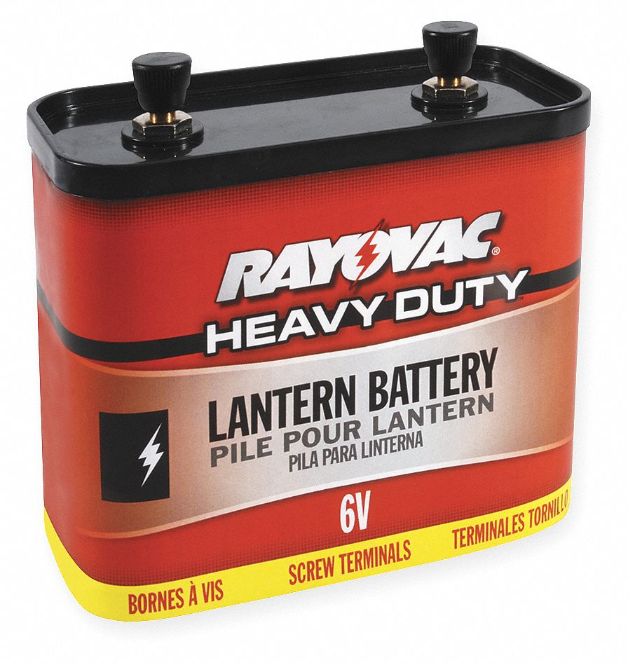RAYOVAC Fence/Ignition Battery, 6V DC 5U057928 Grainger