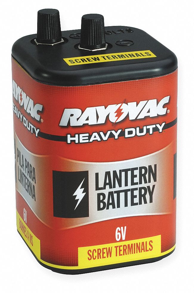5U061 - Lantern Battery Industrial 6V Screw Term