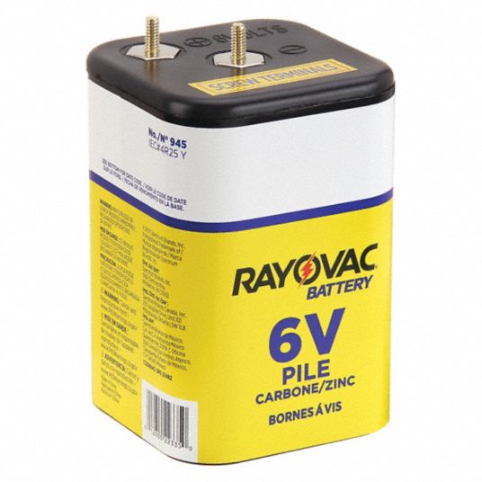 Rayovac Heavy Duty Lantern Battery 6