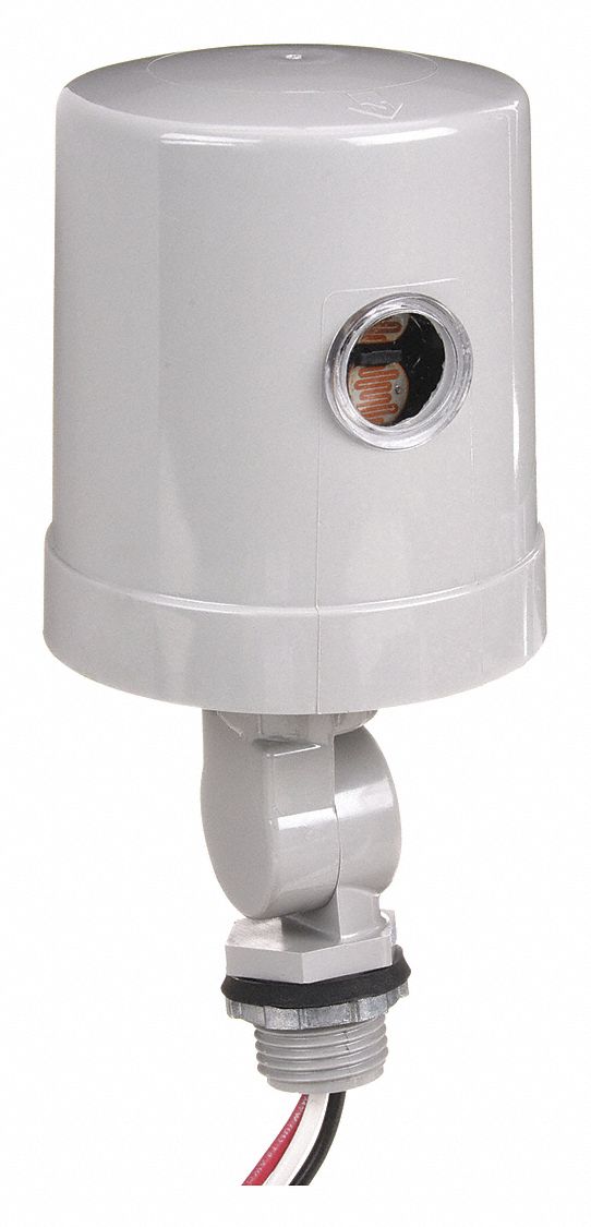 INTERMATIC PHOTOCONTROL, THREAD STEM PHOTOCELL MOUNTING, 1/2 IN STEM ...