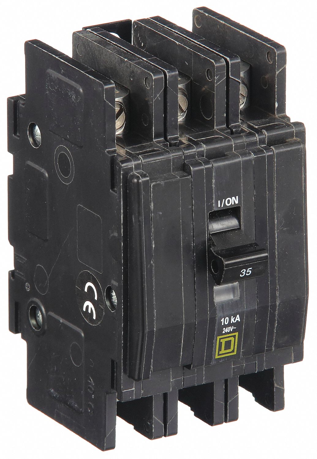 Miniature Circuit Breaker: 35 A, 120/240V AC, Three Phase, 10kA at 120/240V AC, 3 Poles