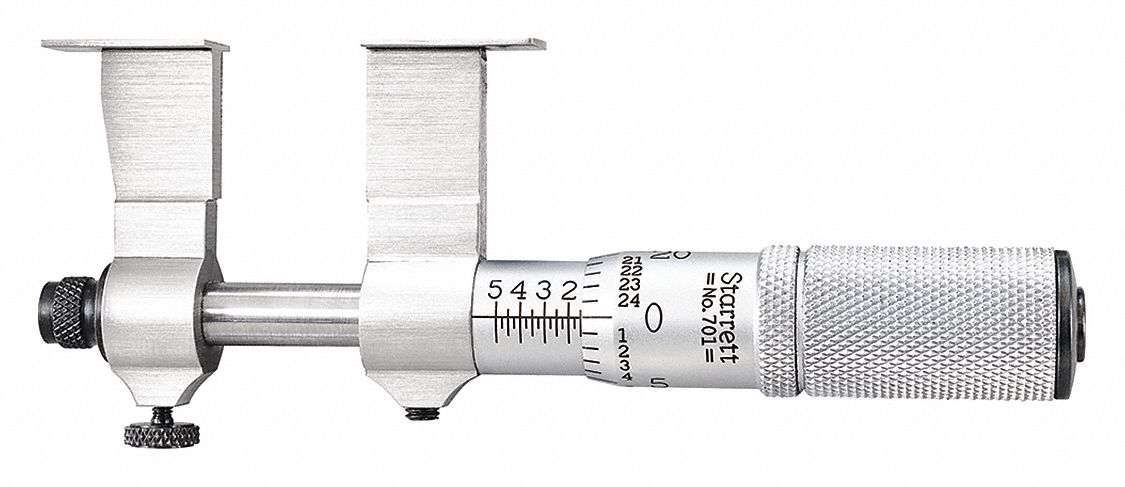 DIGITAL GROOVE MICROMETER, MECHANICAL, 1.5 IN TO 2.5 IN RANGE