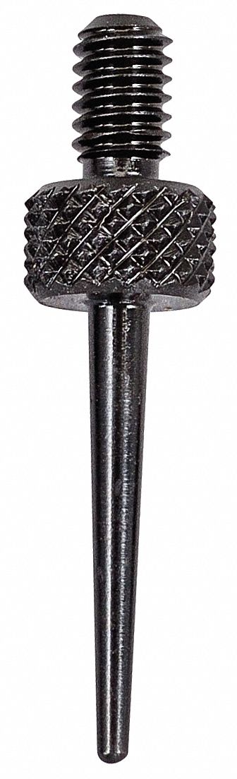 STARRETT Tapered Contact Point, Contact Point Thread Size #4-48, Number ...