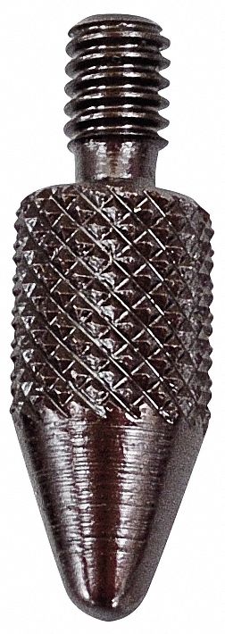 STARRETT Tapered Contact Point, Contact Point Thread Size #4-48, Number ...