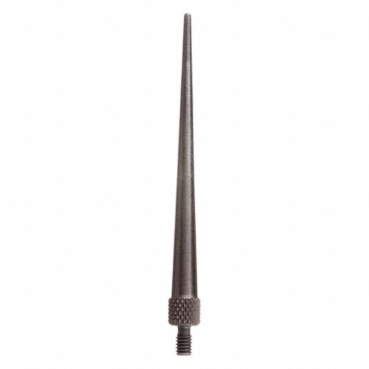 STARRETT Tapered Contact Point: 1 Pieces, Steel Contact Point, Tapered  Contact Point